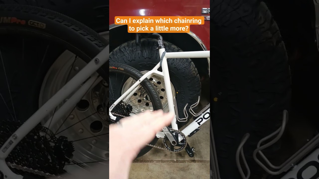 Can I explain which chainring to pick a little more? #shorts