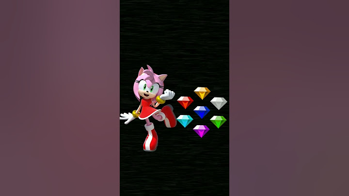 Sonic the hedgehog + Chaos Emeralds #shorts