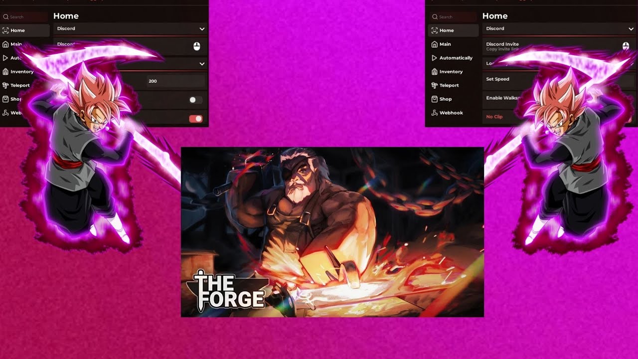 THE FORGE SCRIPT FULLY UND AUTO MINE AUTO FORGE FREE KEYLESS - YouTube
