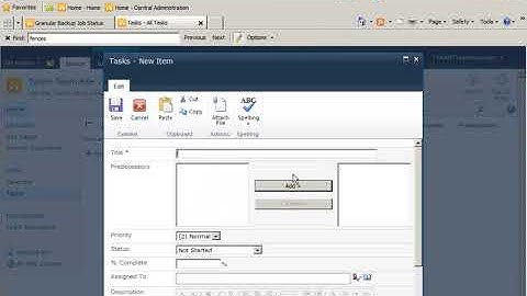 Create SharePoint Workflow using Visual Studio 2010 P1