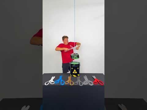 أي مقص هو الأشد حدة تجارب خطيرة 