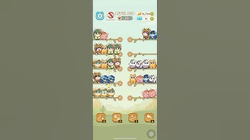 Color Cat Sort Cute Cat Game Level 358 #shorts #Gaming #shortsfeed