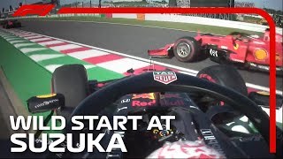 2019 Japanese Grand Prix: Wild Start At Suzuka 