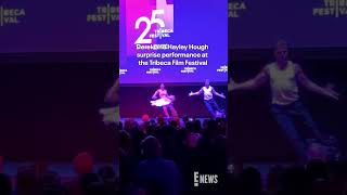 Derek and Hayley Hough perform at the Tribeca Film Festival Premiere of "The Symphony of Dance." 😍