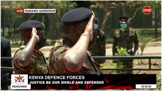 President Uhuru Kenyatta gracing the Kenya Defence Forces (KDF) Day