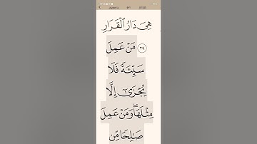 040 سورة غافر 36/46 مفهوما