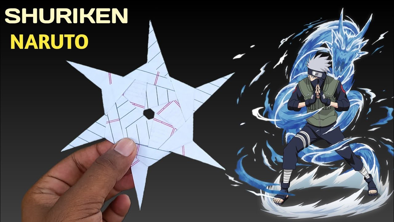 How to make Ninja Star Origami Paper Ninja Star ninja star easy