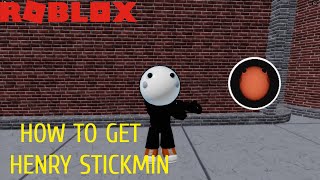 How to get 'Henry' badge   Henry Stickmin morph in Roblox Piggy Book RP