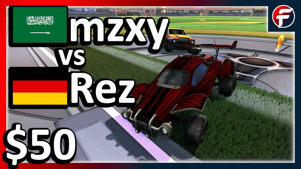 mzxy vs Rezears | KSA vs GER | Ракетная лига 1v1 с бай-ином $50