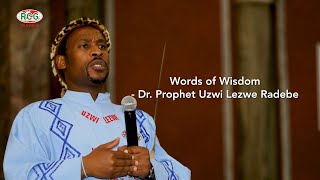 Words of Wisdom by Dr. Prophet Uzwi Lezwe Radebe - What It Means To Be Spiritual (With Subtitles)