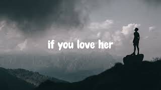 if you love her ( slowed to perfection + reverb )