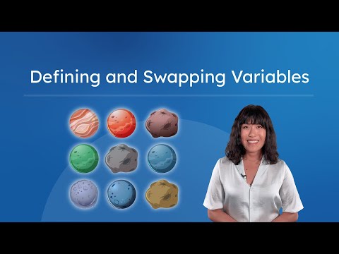 Defining and Swapping Variables - How To Change Variables in a Program - Coding for Kids and Teens!