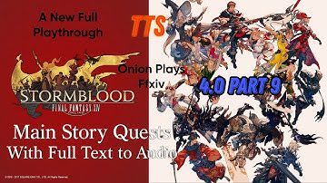 FFXIV SB 4.0 Full MSQ Text to Speech #9 Ruby Sea