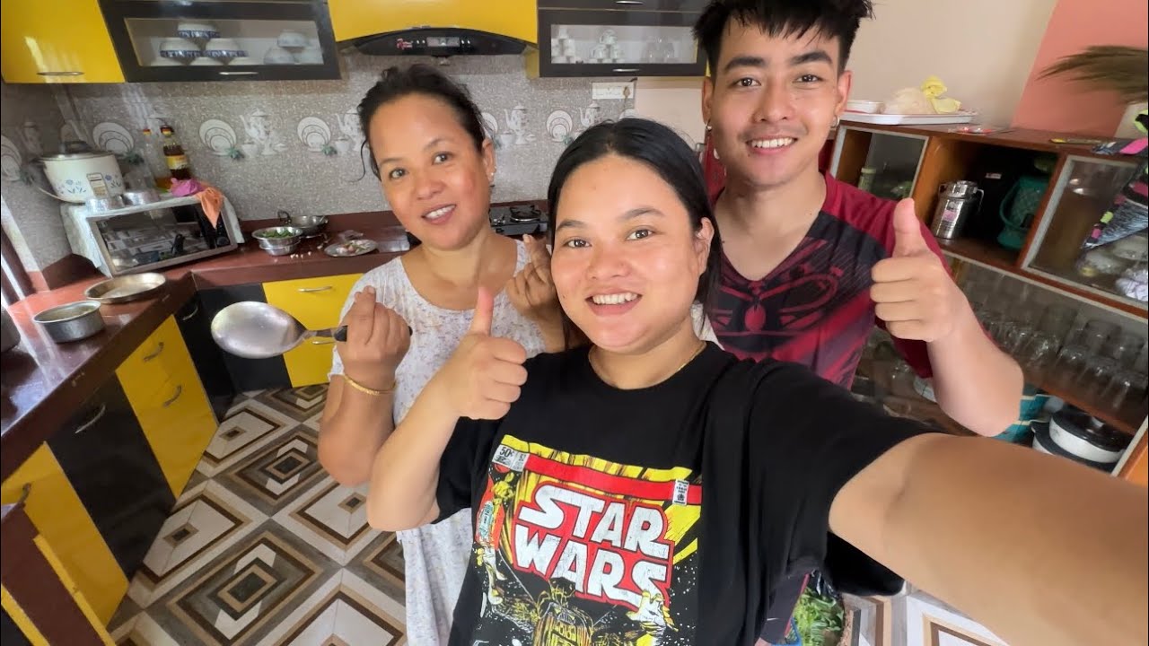 MOMMY RA BHAI SANGA BIHE KO KURA GARDAI🤣