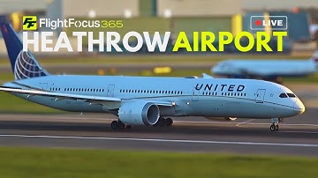 Heathrow Airport Live - Wednesday 17th December 2025