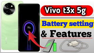 Vivo t3 x 5g Mobile Battery setting & features // Battery backup setting screenshot 5