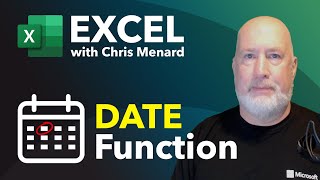 How to use the Excel DATE function by Chris Menard 762 views 1 month ago 2 minutes, 24 seconds