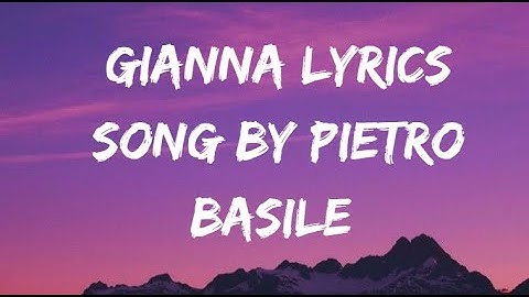 Thumbnail of Gianna Lyrics