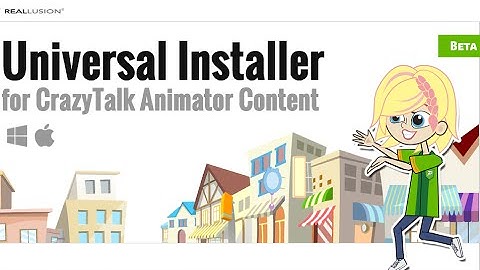 CrazyTalk Animator 2 - Universal Installer Demo