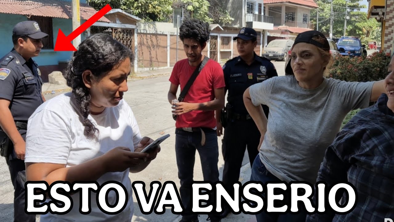 KARINA sin miedo fue a la policía a que capturen a MARVIN