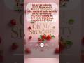 Oh! My! Strawberry / PEAKS #shorts #aimusic #originalmusic #music