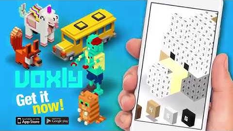 Voxly - 3D Pixel Art Coloring Book