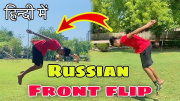 How to do Russian front flip | (front flip) tutorial | shadow tumblr