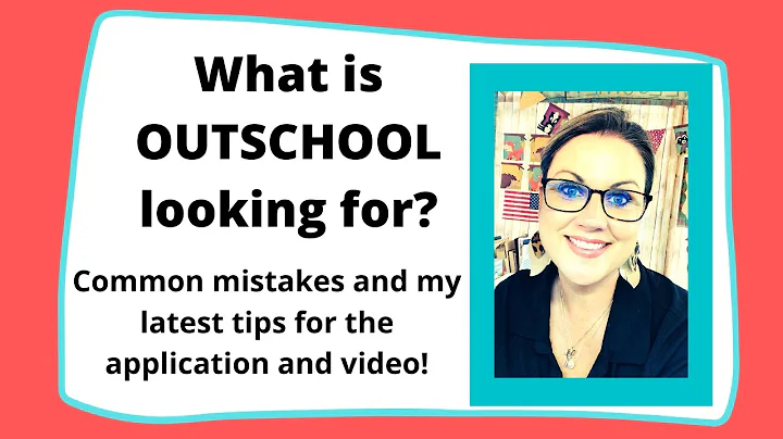 Outschool application and video mistakes and my latest tips for the new application process!