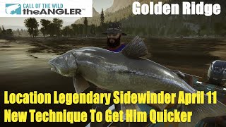Call Of The Wild The Angler,Location Legendary Sidewinder New Technique To Get Him Quicker April 11