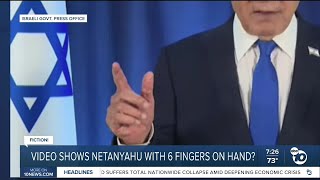 Fact Or Fiction Video Shows Netanyahu With Six Fingers?