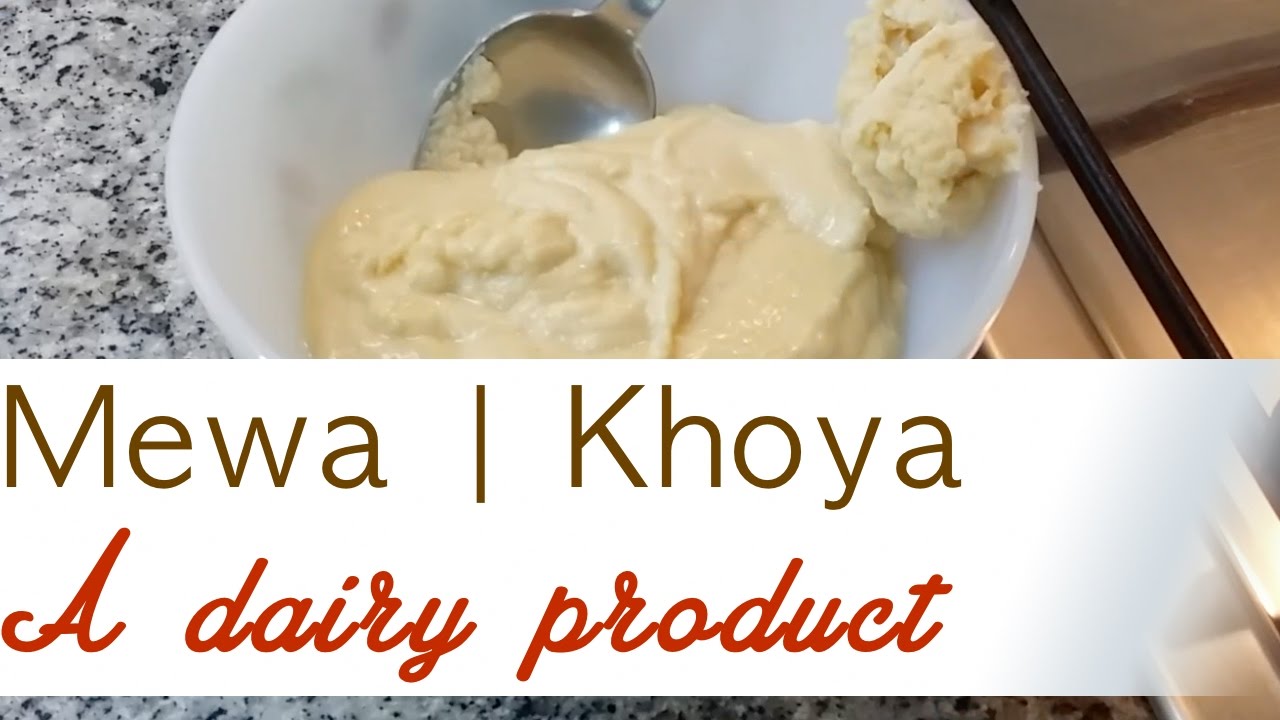 ᴴᴰ Recipe Khoya Mawa Indian dairy product for desserts YouTube