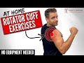 Strengthen Your Rotator Cuff (AT HOME - NO EQUIPMENT!)