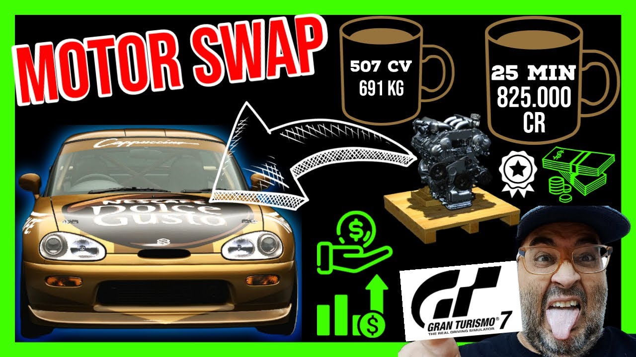 🔥 SETUP Suzuki Cappuccino (CAMBIO MOTOR SWAP) para GANAR CRÉDITOS
