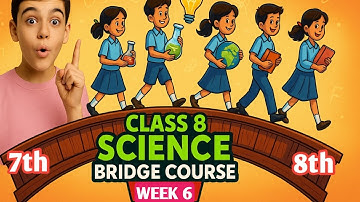 Class 8 Science Bridge Course 2025 – Week 6 | Theme: Motion of the Earth | Complete Explanation