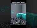 Minecraft Craziest Diamond Optical Illusion...🤯 #shorts #funny #minecraftmeme