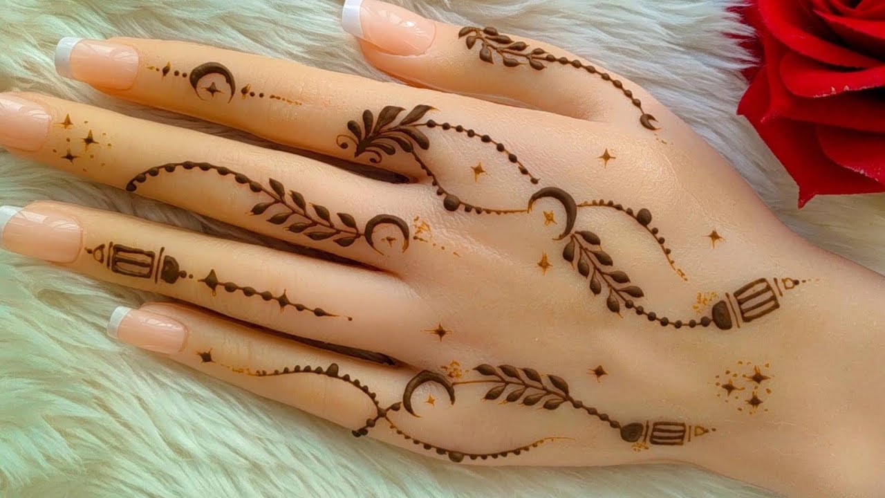Simple Beautiful Mehndi Design|Mehndi ka Design|simple mehendi design #ramzanspecial Mehndi Design