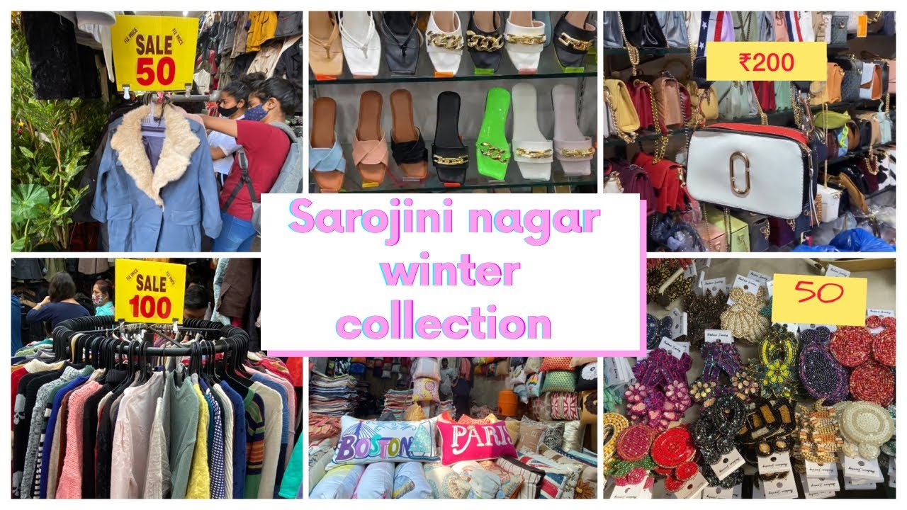 Sarojini nagar market Delhi | latest winter collection 2021| 