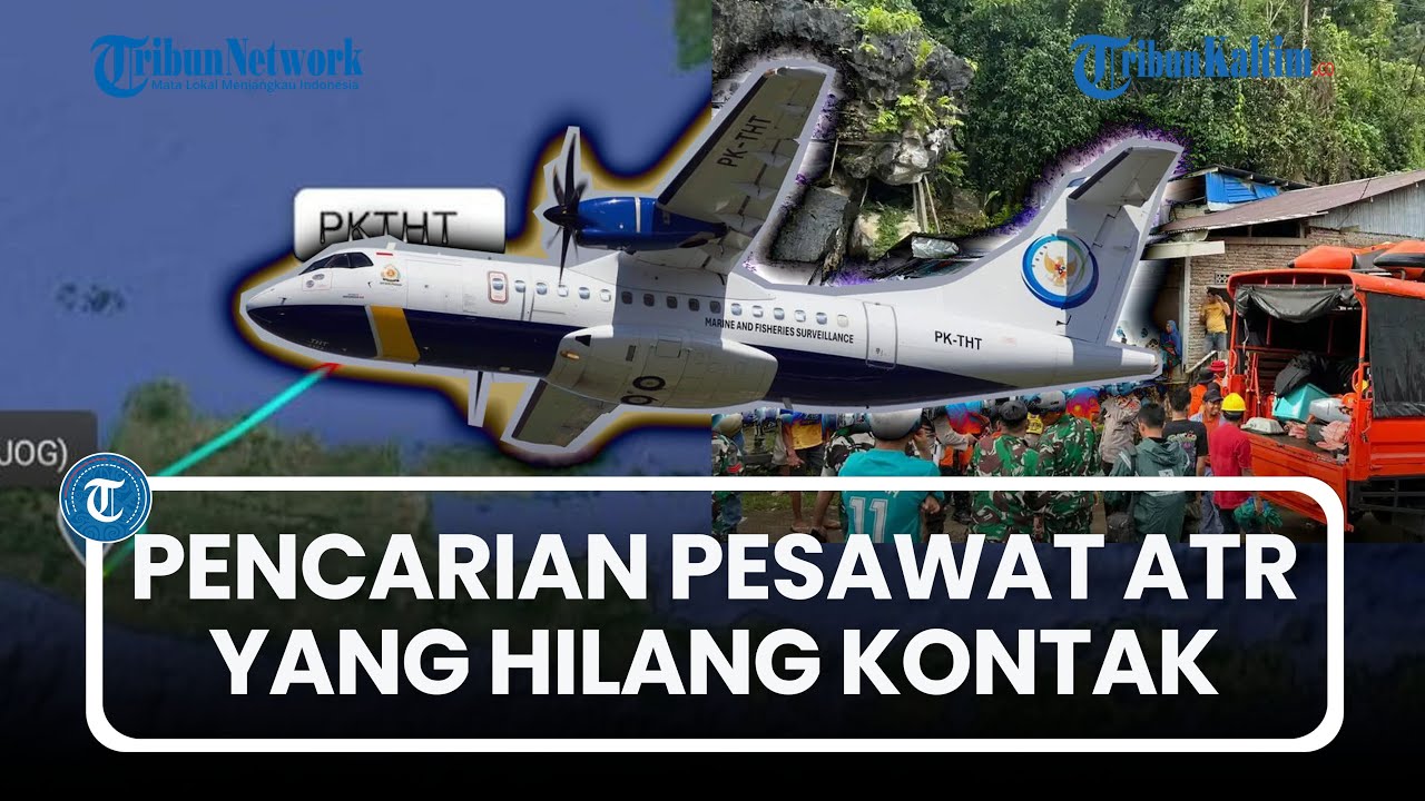 Pencarian Pesawat ATR yang Hilang Kontak di Maros Sulsel, Warga Temukan Serpihan Pesawat