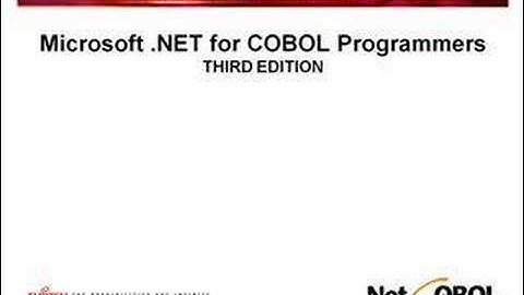 .NET for COBOL Programmers: Lesson 1-1