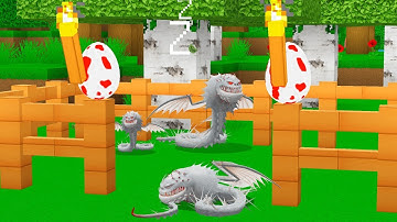 ONE VÀ NOOB YETI LÀM KHU VƯỜN CHO RỒNG CON TRONG MINECRAFT