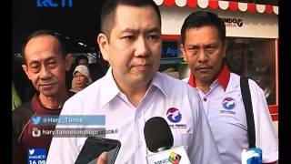 Ketua Umum Partai Perindo Bapak Hary Tanoesoedibjo (HT) Kunjungi UMKM Binaan di Pasar Kecapi, Bekasi