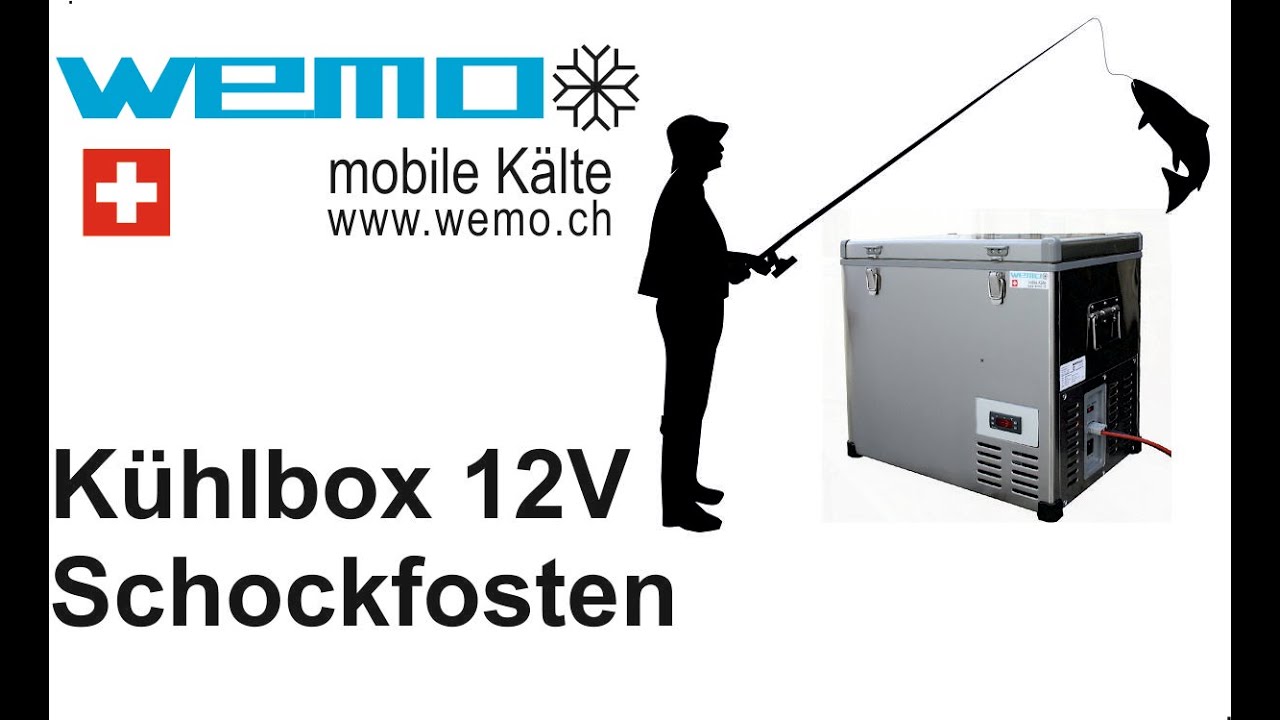 40l Auto Kühlschrank 12V Tragbarer Gefrierschrank w / Inneres LED-Licht,  Räder