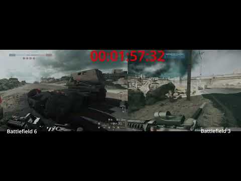 BF6 vs BF3 - Operation Firestorm - I Timed a Full Map Run (Side-by-Side)