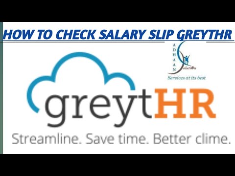 How to check || salary || slip & PF ||greythr app || Adhaan salution 2021#tipstrick