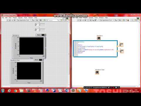 traitement_de_signal sur LABVIEW : (afficher le resultat depuis sur Matlab  depuis LABVIEW )