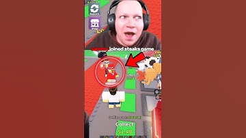 Sammy gave steak luck whilst opening the secret lucky block in steal a brainrot