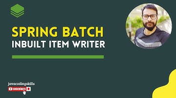 How to read csv/flat file & insert into database in spring batch using inbuilt ItemWriter?
