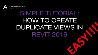 HOW TO CREATE DUPLICATE VIEWS