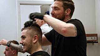 The Global Barber in Quebec, Canada