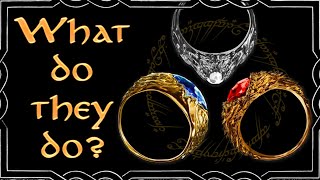 The Rings of Power | What are they for?  Lore Video